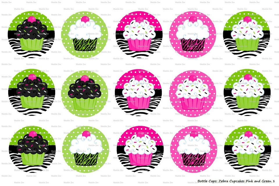 zebra cupcake clipart - photo #23